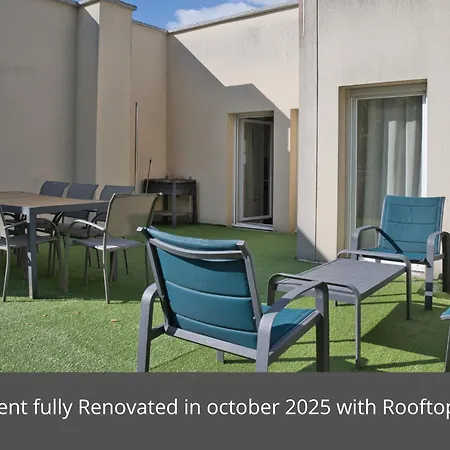 Le Duplex - Disneyland - Parking - Rooftop - Wifi Апартаменты
