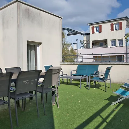 Appartement Le Duplex - Disneyland - Parking - Rooftop - Wifi *