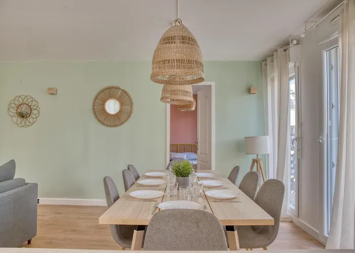 Le Duplex - Disneyland - Parking - Rooftop - Wifi *